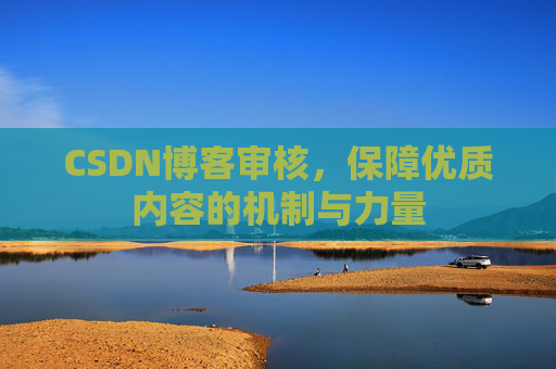 CSDN博客审核，保障优质内容的机制与力量